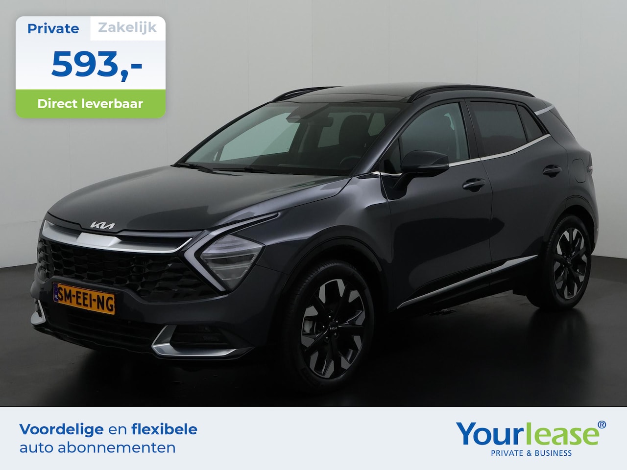 Kia Sportage - 1.6 T-GDi Plug-in Hybrid AWD DynamicPlusLine | All-in 593,- Private Lease | Zondag Open! - AutoWereld.nl