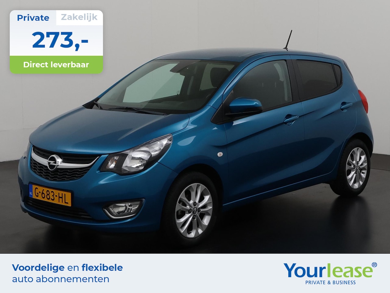 Opel Karl - 1.0 ecoFLEX Innovation | All-in 273,- Private Lease | Zondag Open! - AutoWereld.nl