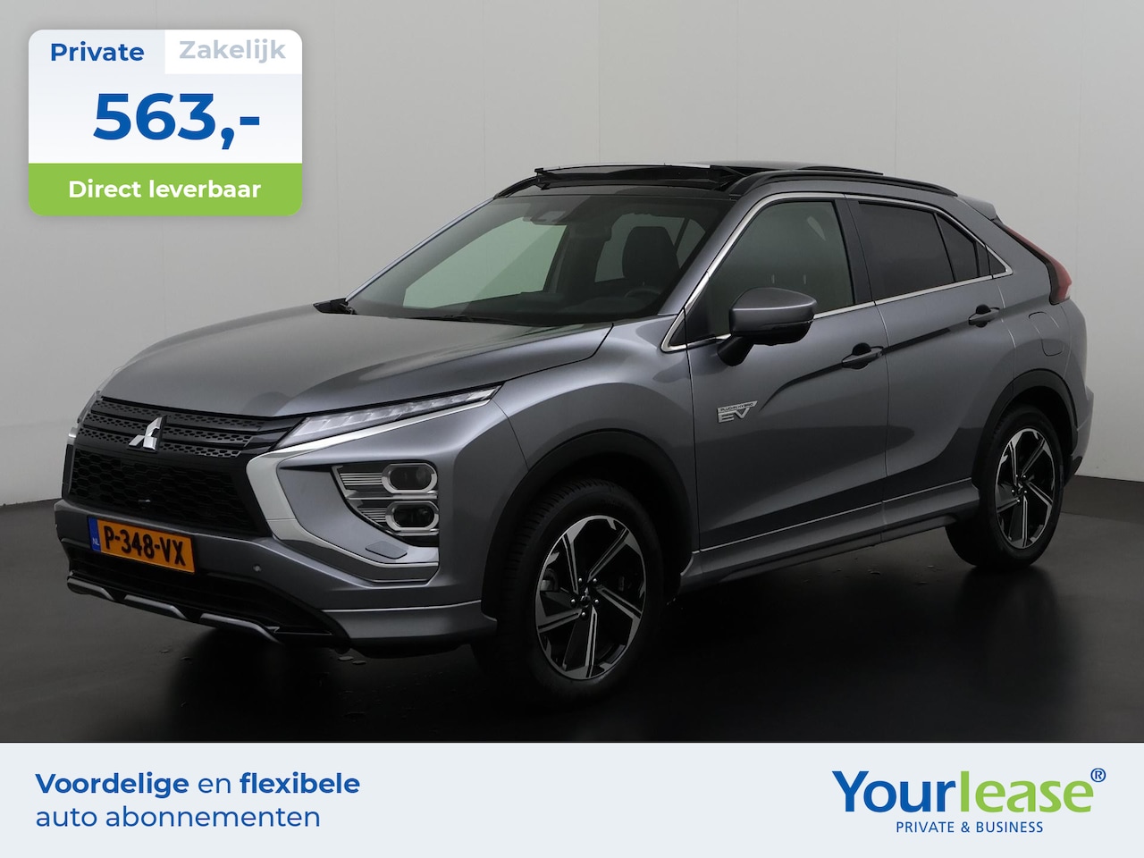 Mitsubishi Eclipse Cross - 2.4 PHEV Instyle | All-in 563,- Private Lease | Zondag Open! - AutoWereld.nl