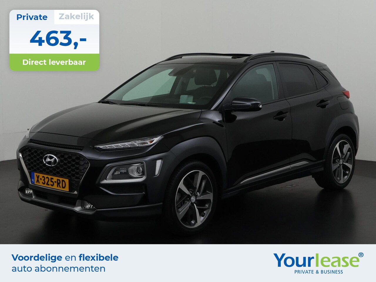 Hyundai Kona - 1.6 T-GDI 4WD Premium Automaat | All-in 463,- Private Lease | Zondag Open! - AutoWereld.nl