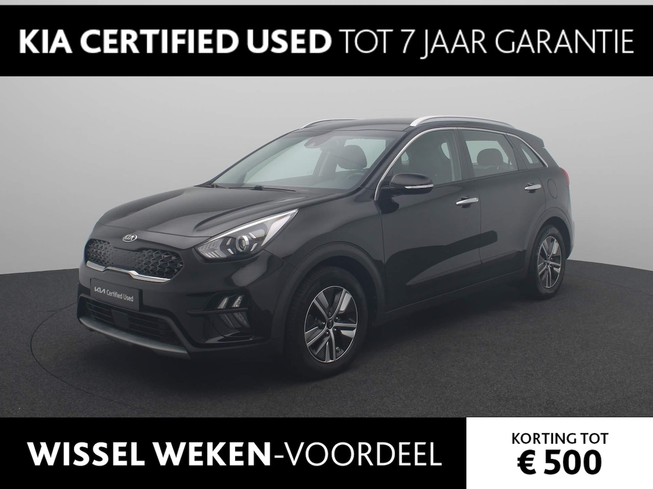 Kia Niro - 1.6 GDi Hybrid ExecutiveLine Leder | Open Dak | Clima | Navi | Stoel & Stuurverwarming | 1 - AutoWereld.nl