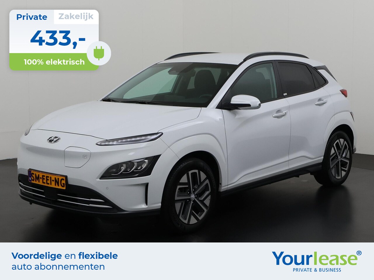 Hyundai Kona Electric - EV 39 kWh | 433,- Private Lease | 392,- na subsidie - AutoWereld.nl