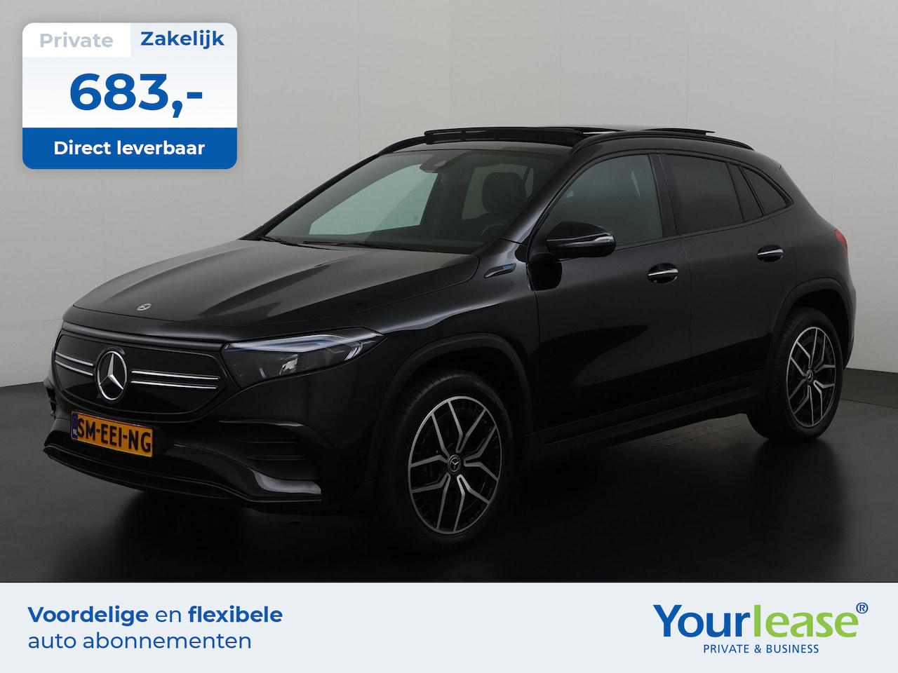 Mercedes-Benz EQA - 250 AMG Line 67 kWh | 683,- Full Operational Lease | Zondag Open! - AutoWereld.nl