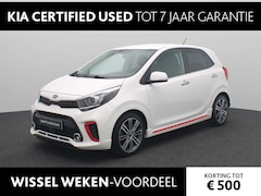 Kia Picanto - 1.2 CVVT GT-Line Leder | Stoelverwarming | Navi | Camera | Clima | Cruise | LM Velgen