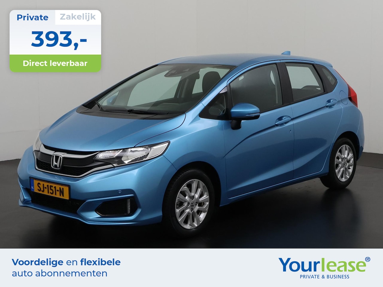 Honda Jazz - 1.3 i-VTEC Comfort Automaat | All-in 393,- Private Lease | Zondag Open! - AutoWereld.nl