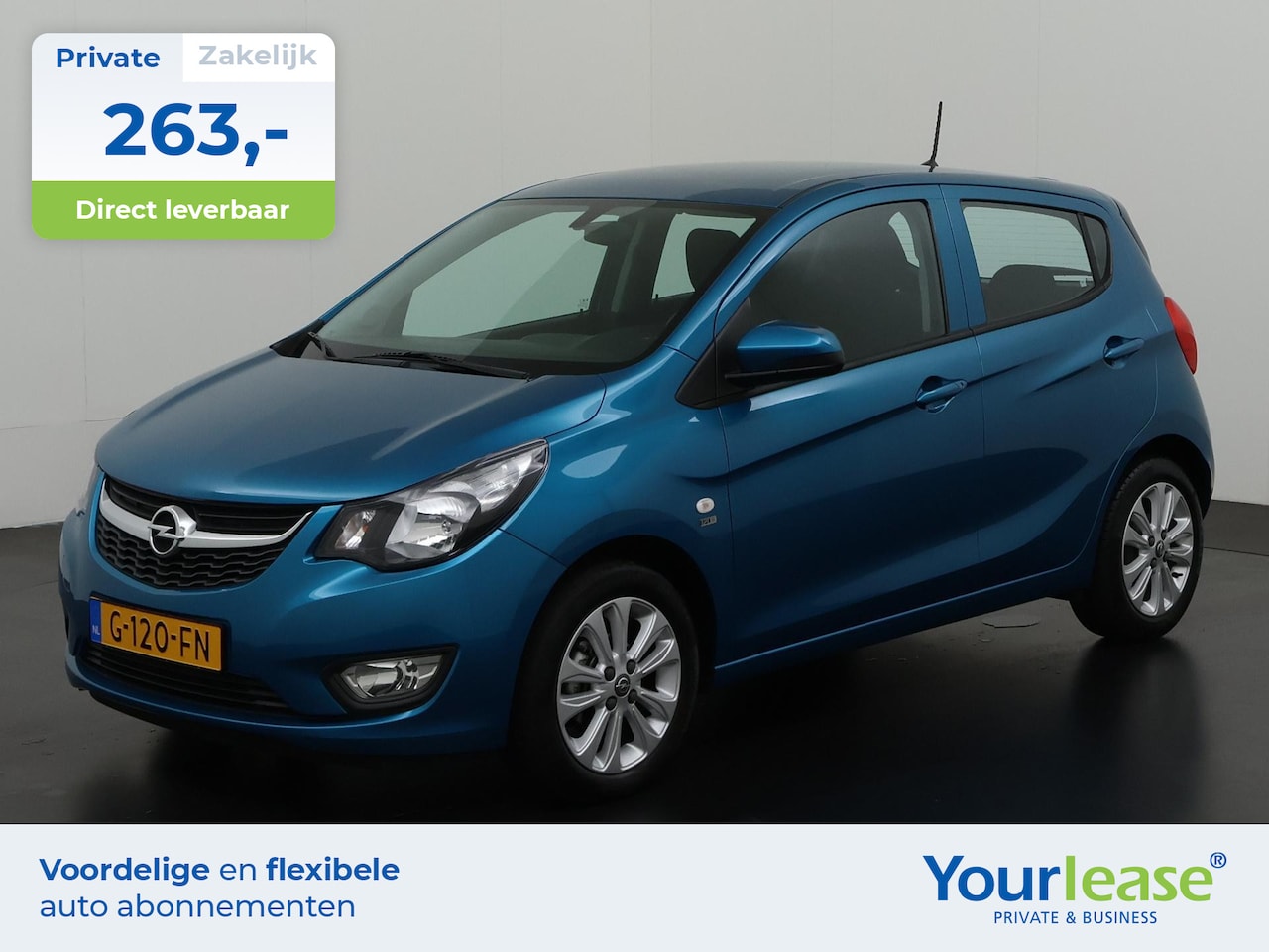 Opel Karl - 1.0 ecoFLEX 120 Jaar Edition | All-in 263,- Private Lease | Zondag Open! - AutoWereld.nl