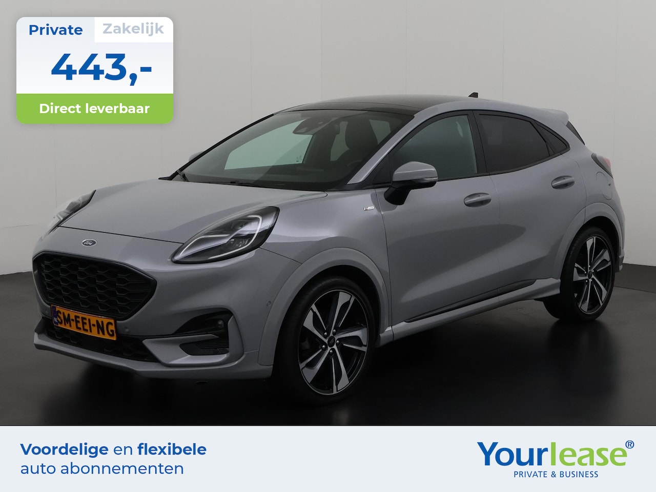 Ford Puma - 1.0 EcoBoost Hybrid ST-Line X 155PK | All-in 443,- Private Lease | Zondag Open! - AutoWereld.nl