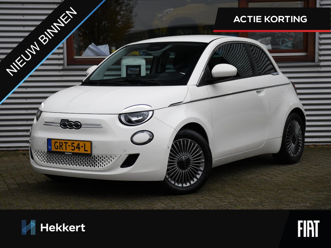 Fiat 500e - 42kWh 118pk Automaat APPLE CARPLAY | CRUISE | DAB | USB | STOELVERWARMING | 16''LM | CAMER - AutoWereld.nl