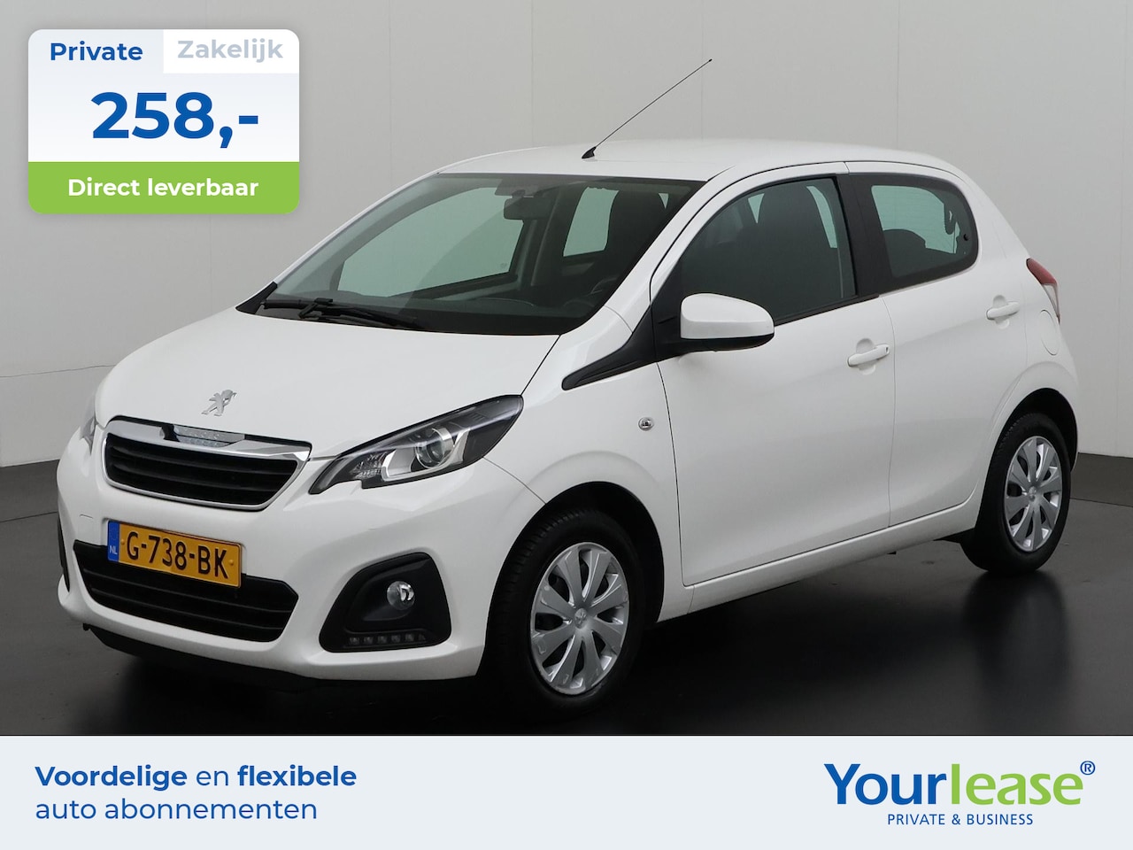 Peugeot 108 - 1.0 e-VTi Active | All-in 258,- Private Lease | Zondag Open! - AutoWereld.nl