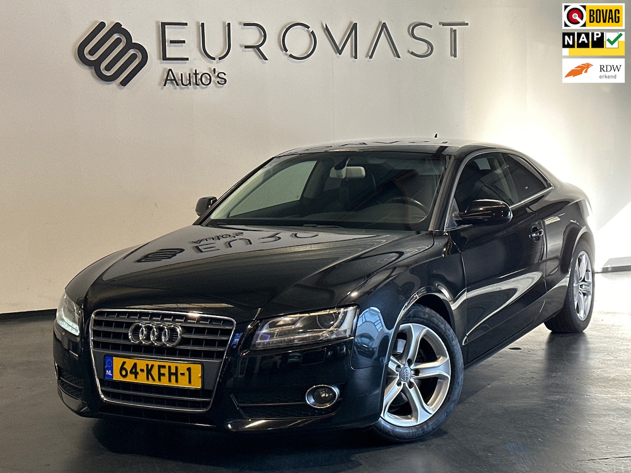 Audi A5 Coupé - 2.0 TFSI Pro Line Navi Leder Cruise Airco Stoelverwarming Pdc Nieuwe Apk - AutoWereld.nl