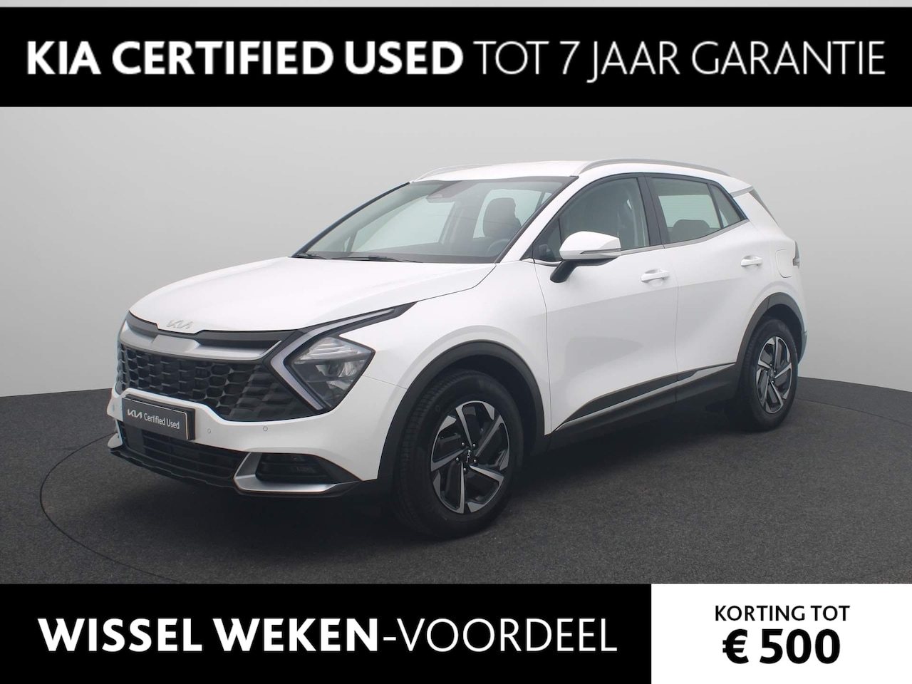 Kia Sportage - 1.6 T-GDi Hybrid DynamicLine Trekhaak | Navi | Camera | Clima | Cruise | HEV - AutoWereld.nl