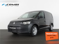 Volkswagen Caddy Cargo Maxi - 2.0 TDI Trend > BPM vrij | verlengde uitvoering L2 Maxi | Deep Black | | Lease ook mogelij