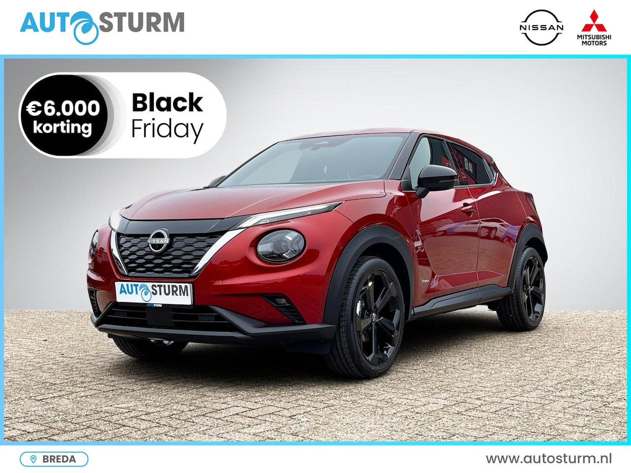 Nissan Juke - 1.6 Hybrid Tekna Sound + Cold Pack - AutoWereld.nl