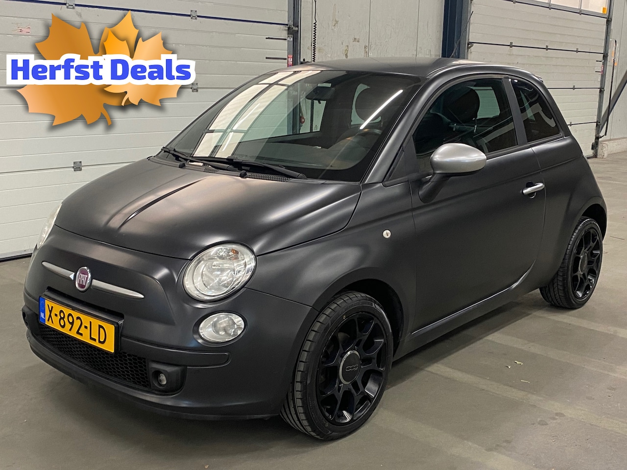 Fiat 500 - 1.2 Lounge Black Edition|Airco|126000KM| - AutoWereld.nl