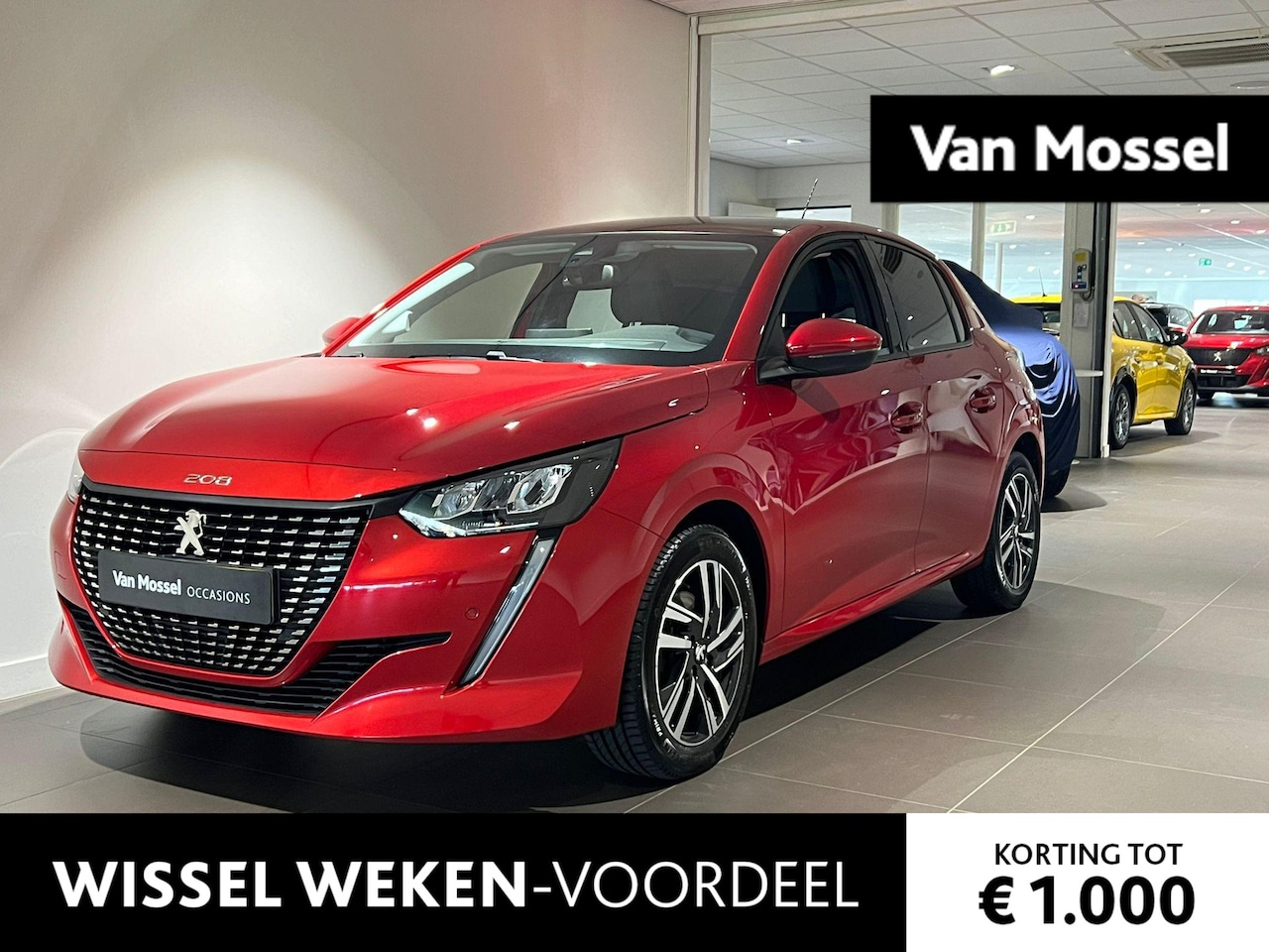 Peugeot 208 - 1.2 PureTech Allure | Camera | Apple Carplay/Android Auto | Panoramadak - AutoWereld.nl