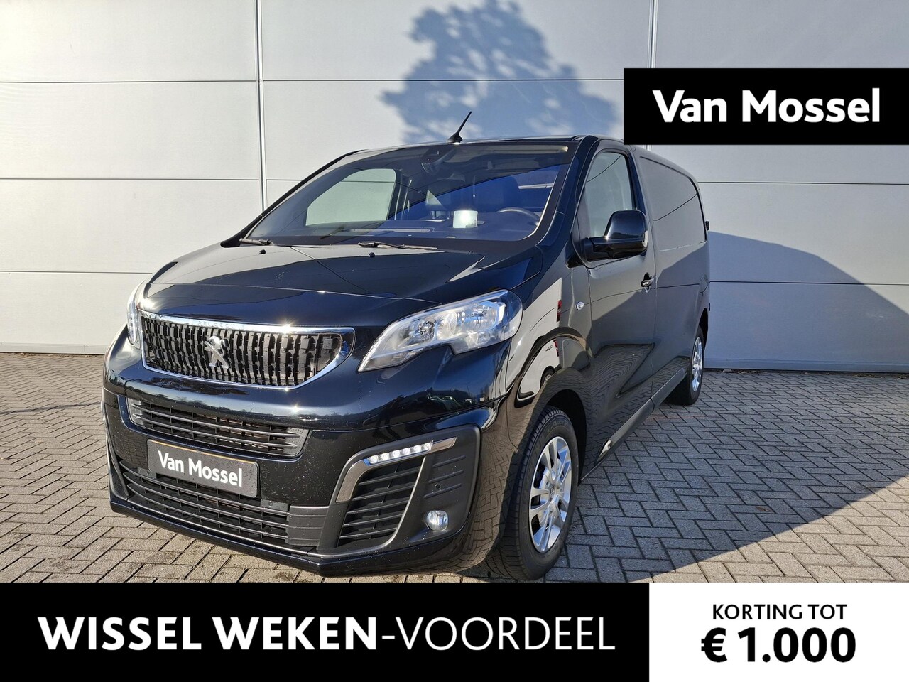 Peugeot Expert - 2.0 BlueHDI 180 Standard Asphalt | Automaat | Camera | Navigatie | Stoelverwarming - AutoWereld.nl