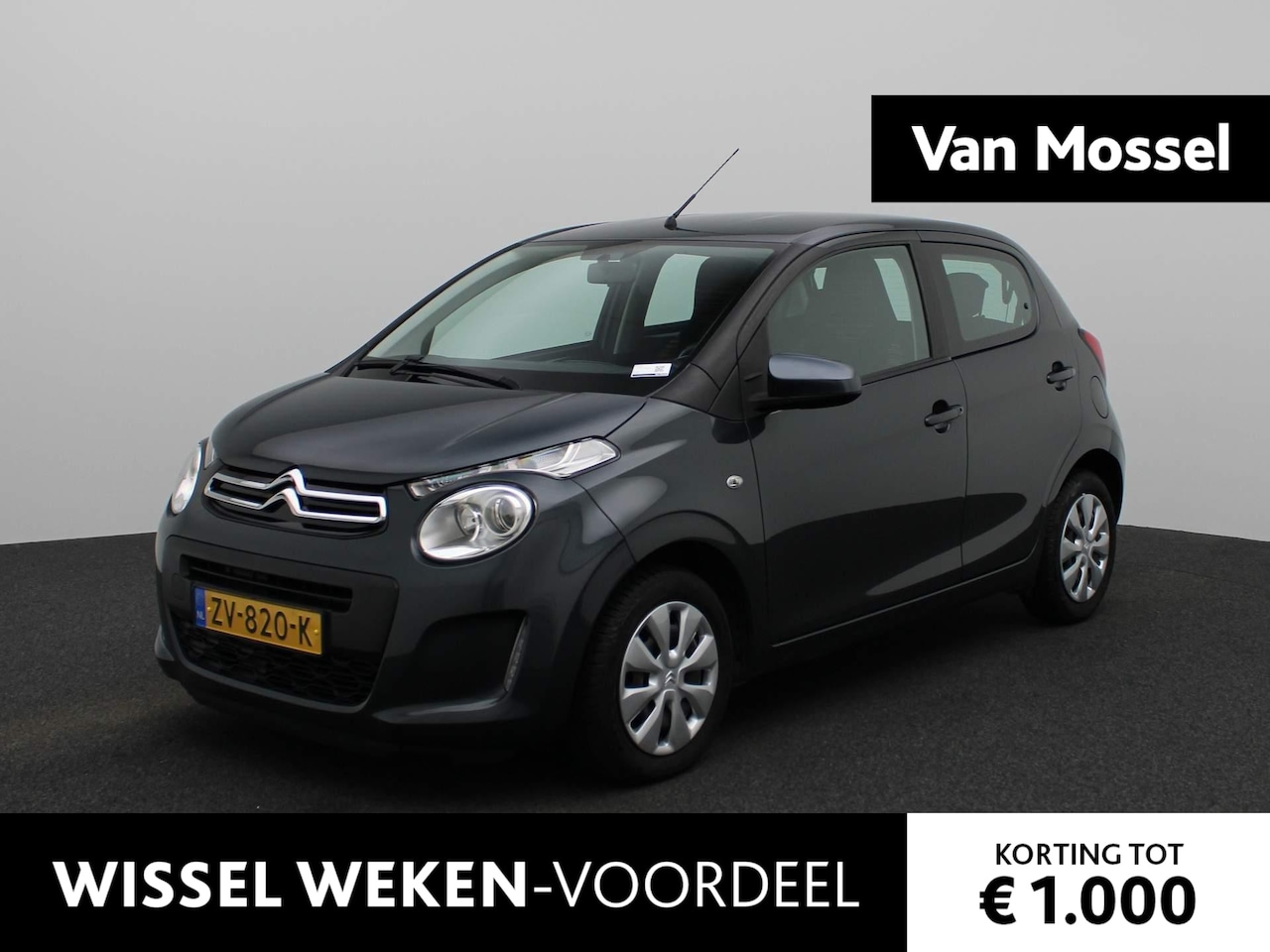 Citroën C1 - 1.0 VTi Feel | AIRCO | BLUETOOTH | SCHERM - AutoWereld.nl