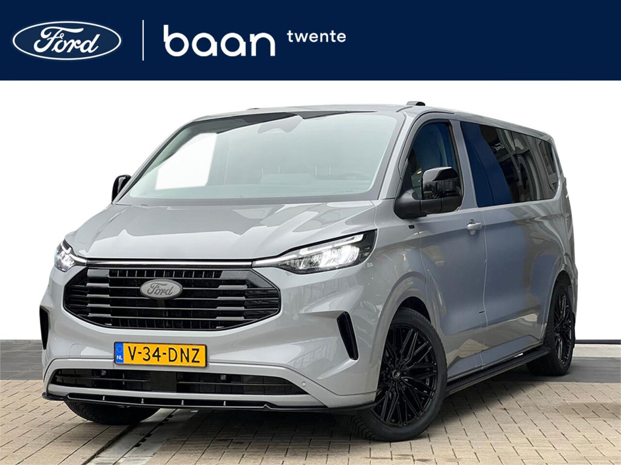 Ford Transit Custom - 300 L2H1 2.0 TDCI 136pk AUT| Limited | BAAN TWENTE EDITION | Trekhaak | BLIS | Adaptive Cr - AutoWereld.nl