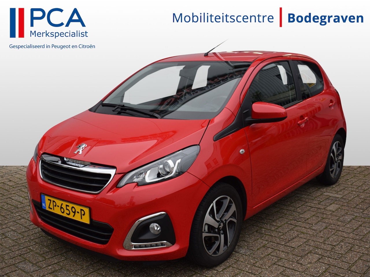 Peugeot 108 - 1.0 e-VTi Allure | Automaat | Navi | Climate Control | Keyless Entry - AutoWereld.nl