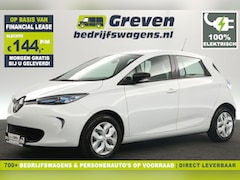 Renault Zoe - Cargo 40Kwh Huur-Accu Elektrisch Automaat | 2 Persoons | Airco Cruise LED Virtual PDC Navi