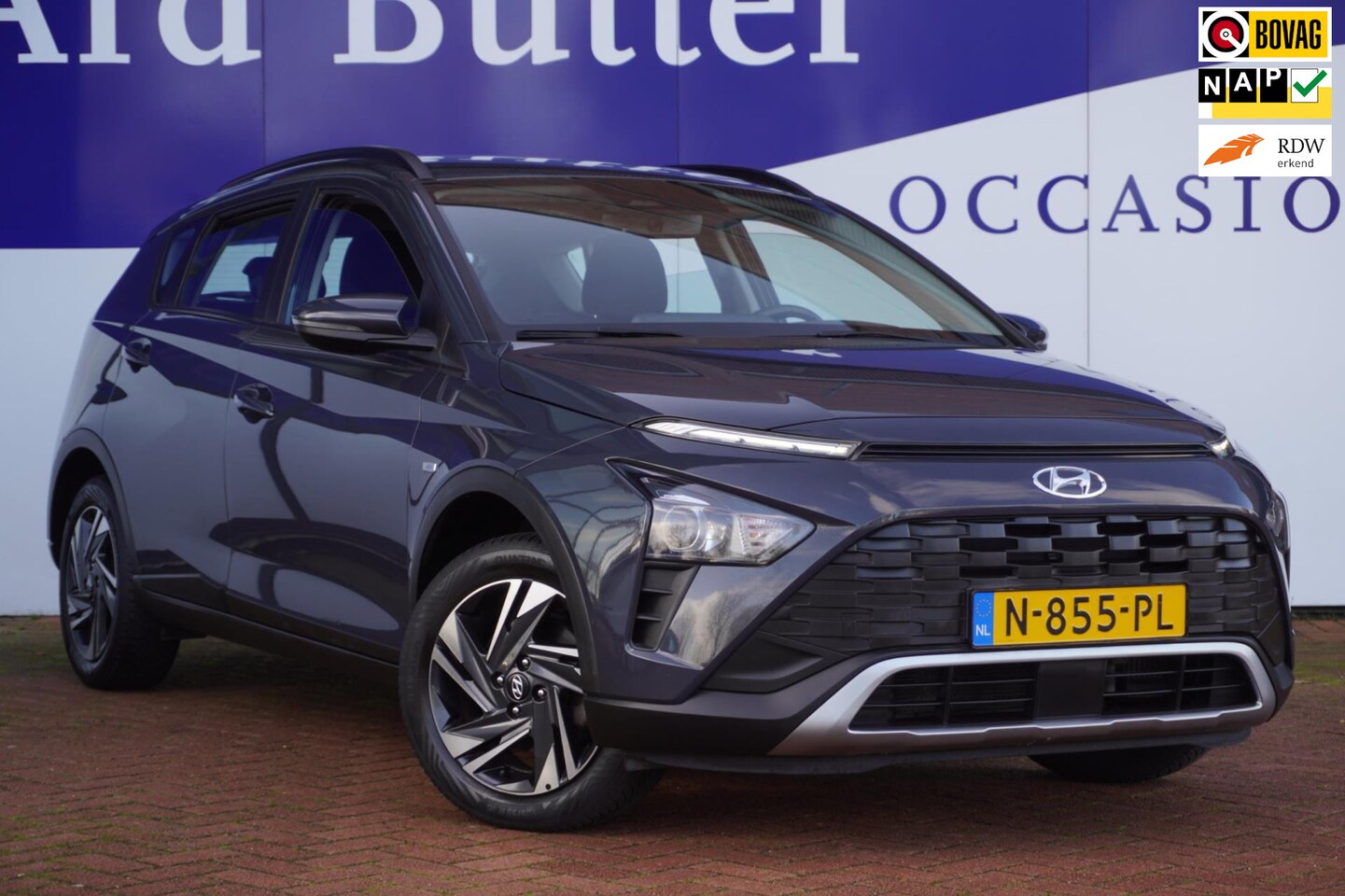 Hyundai Bayon - 1.0 T-GDI Comfort Smart+Breed-Navigatie+camera+sfeer-verlichting = 24-DECEMBER 2021 - AutoWereld.nl