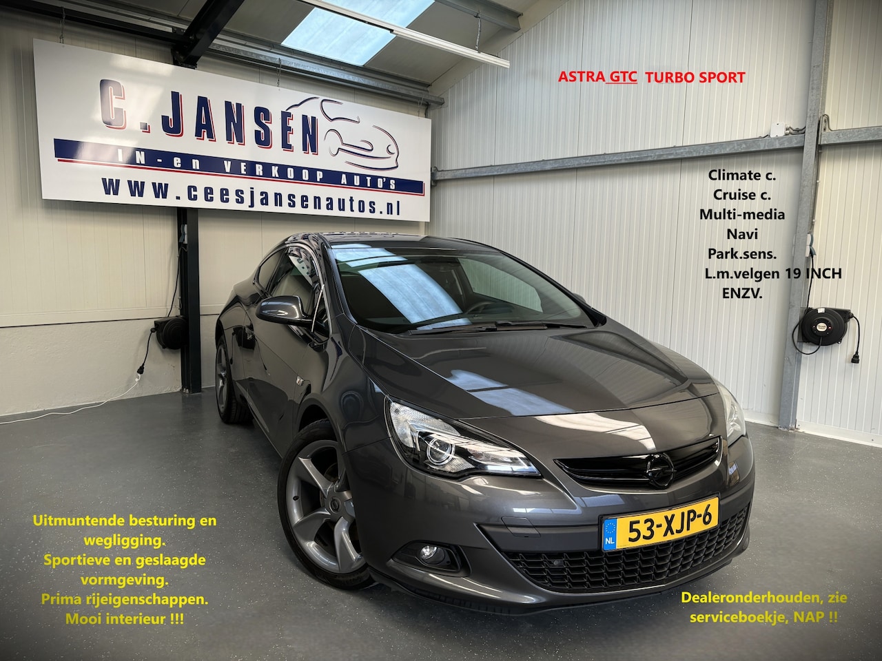 Opel Astra GTC - 1.4 Turbo Sport 1.4 Turbo Sport - AutoWereld.nl