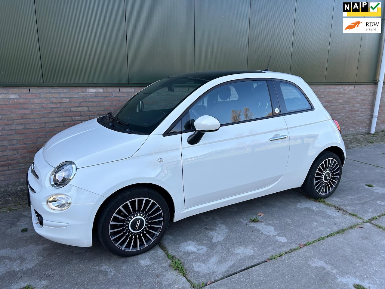 Fiat 500 - 1.0 Hybrid Launch Edition glazen dak - AutoWereld.nl