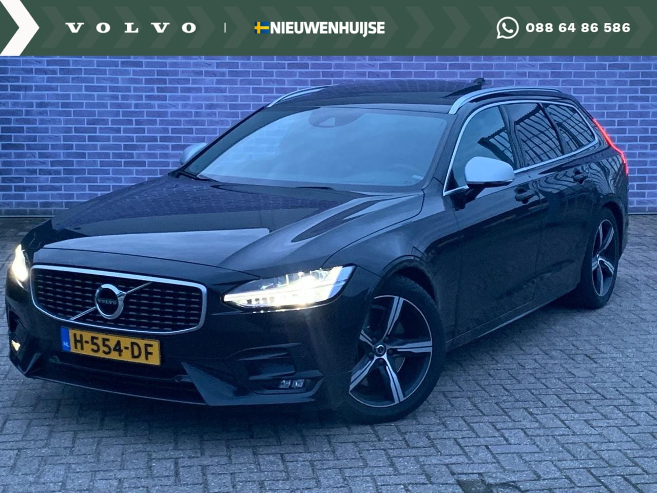 Volvo V90 - 2.0 T4 Business Sport | Trekhaak | Schuif/kantel Panoramadak | BLIS | Adaptieve cruise con - AutoWereld.nl