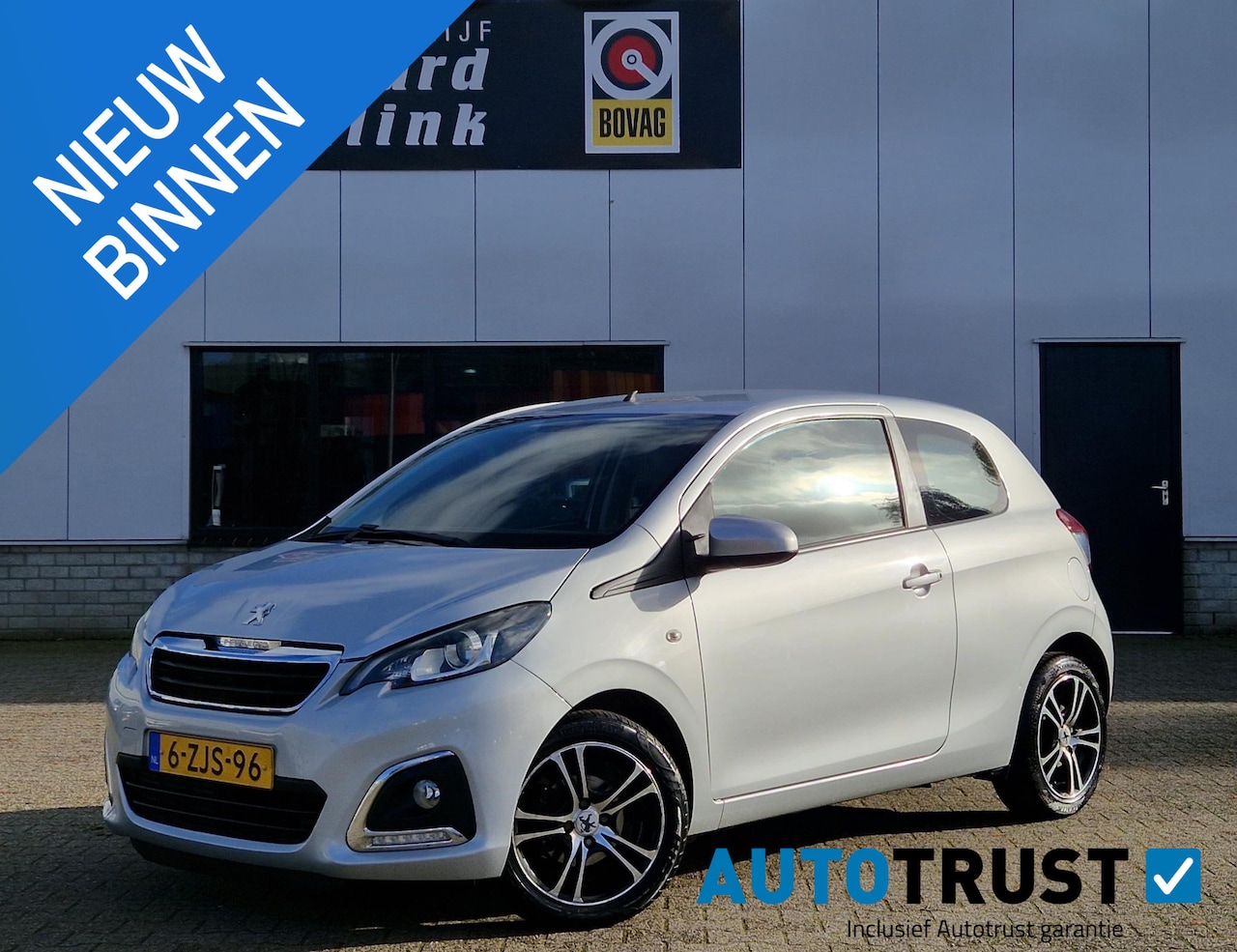 Peugeot 108 - 1.2 VTi Allure AIRCO NAVI BLUETOOTH LEDER - AutoWereld.nl