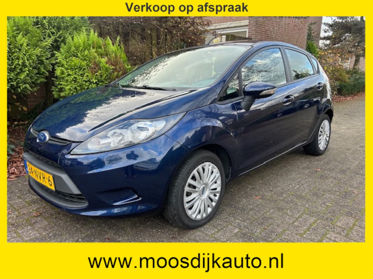 Ford Fiesta - 1.25 Limited Airco/ Orig NL auto/ 5 drs/ met NAP/ Nw-APK/ Verkoop alleen op afspraak 06-53 - AutoWereld.nl