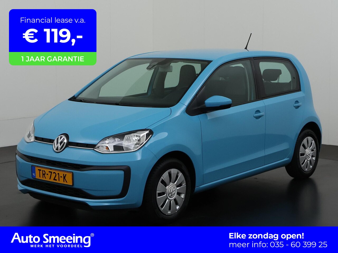 Volkswagen Up! - 1.0 BMT move up! | Airco | Zondag Open! - AutoWereld.nl