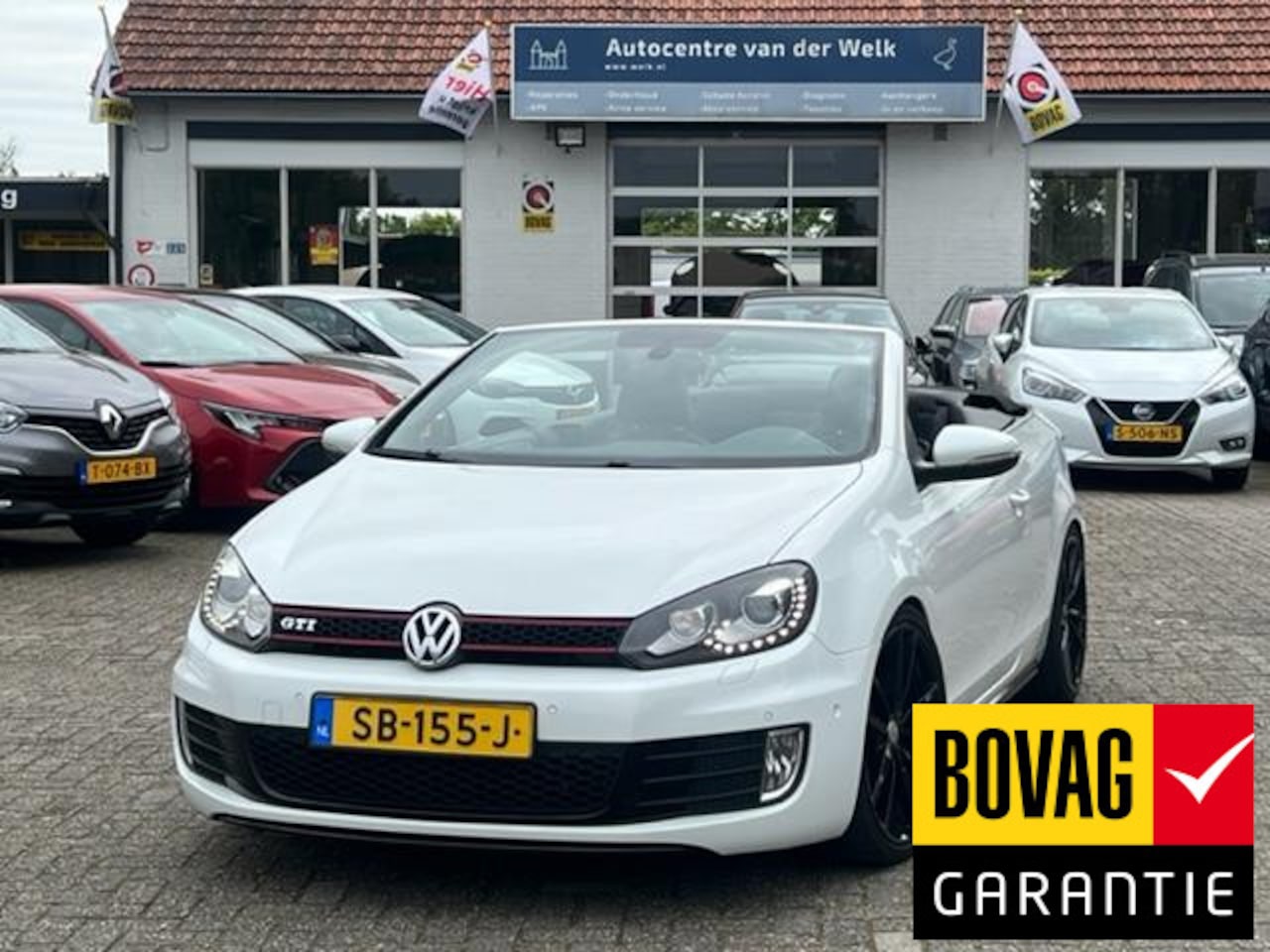 Volkswagen Golf Cabriolet - 2.0 TSI GTI KLIMA | SPORTUITLAAT | 19" velgen !! - AutoWereld.nl