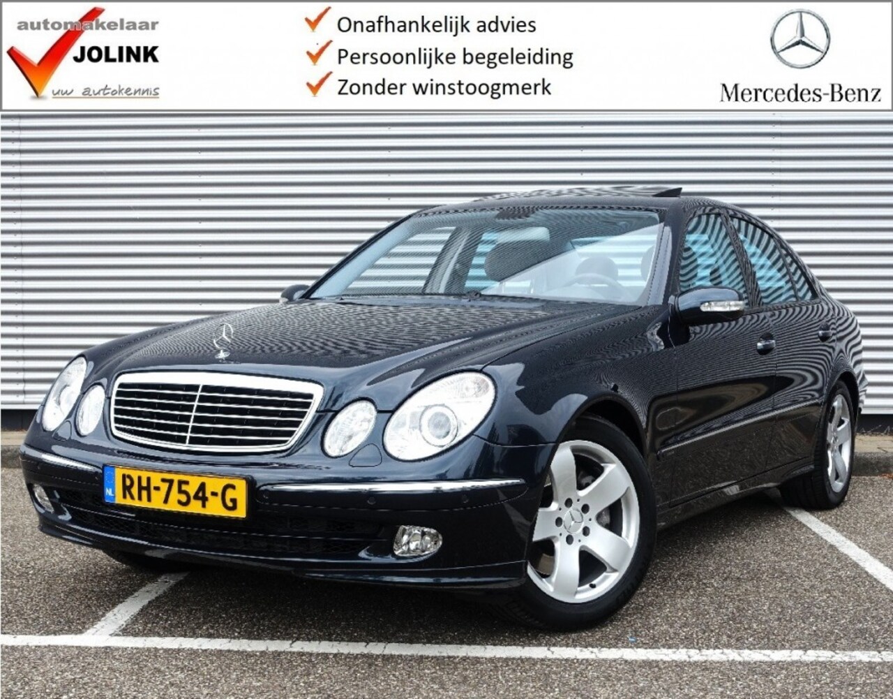 Mercedes-Benz E-klasse - E 500  5.0 V8 24V Avantgarde I Bi-Xenon I Pano I Luchtvering I C - AutoWereld.nl