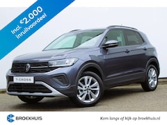 Volkswagen T-Cross - 1.0 TSI 95 5MT Life Edition | 'App-Connect' draadloze smartphone integratie | Achterlichte