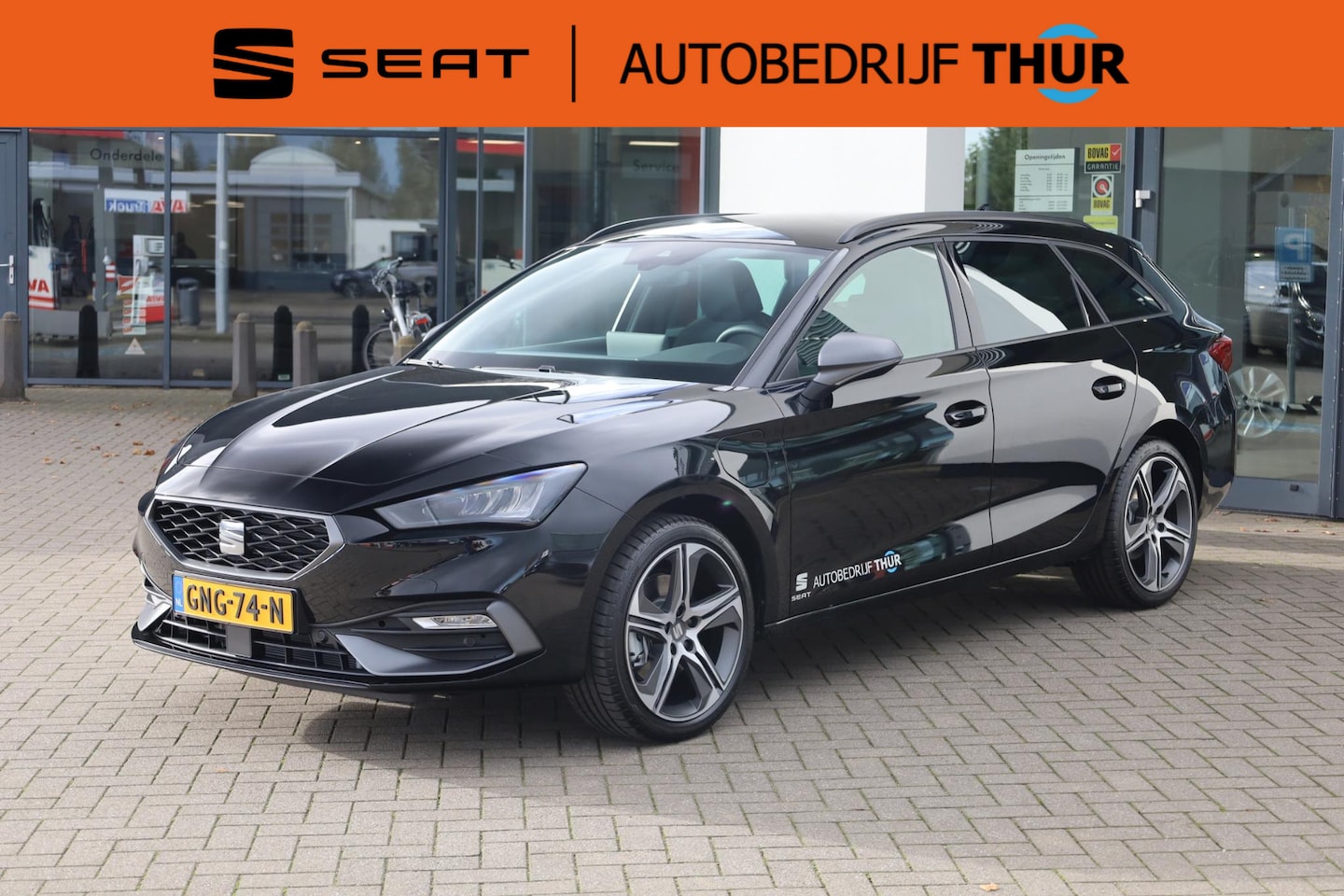 Seat Leon Sportstourer - 1.5 TSI e-Hybrid FR PHEV First Edition 204PK / 150kW Alcantara bekleding, achteruitrijcame - AutoWereld.nl