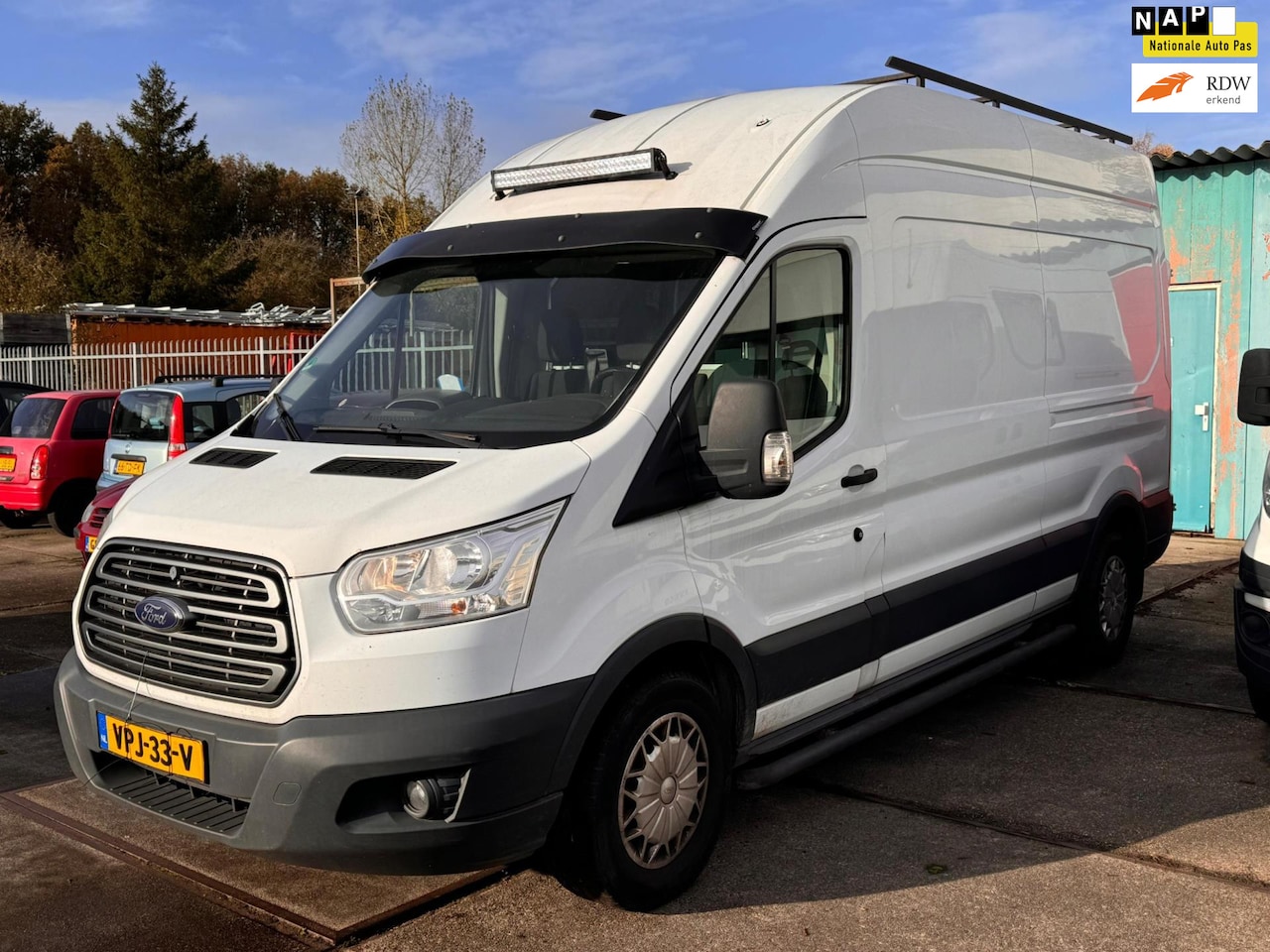 Ford Transit - 350 2.2 TDCI L3H2 DC Ambiente Camper zelf afbouwproject - AutoWereld.nl