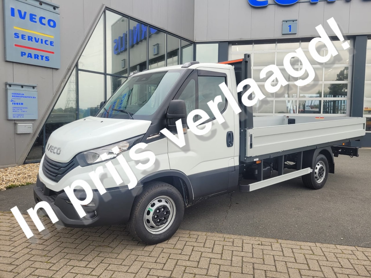 Iveco Daily - 35S18HA8 3.0 375 Nieuw model 2024 BPM vrij Open laadbak 4.100 x 2.080 - AutoWereld.nl