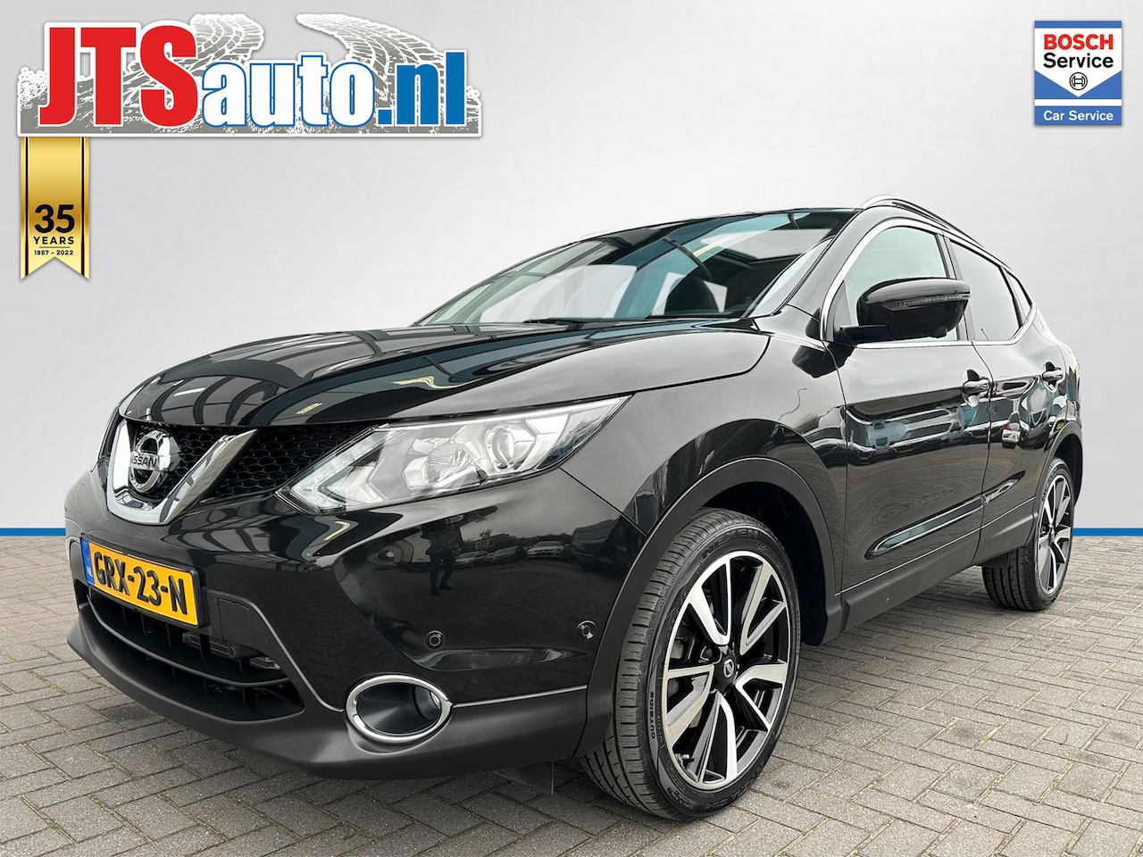 Nissan Qashqai - 1.2 Tekna Aut. Leder, Pano, Keyless - AutoWereld.nl