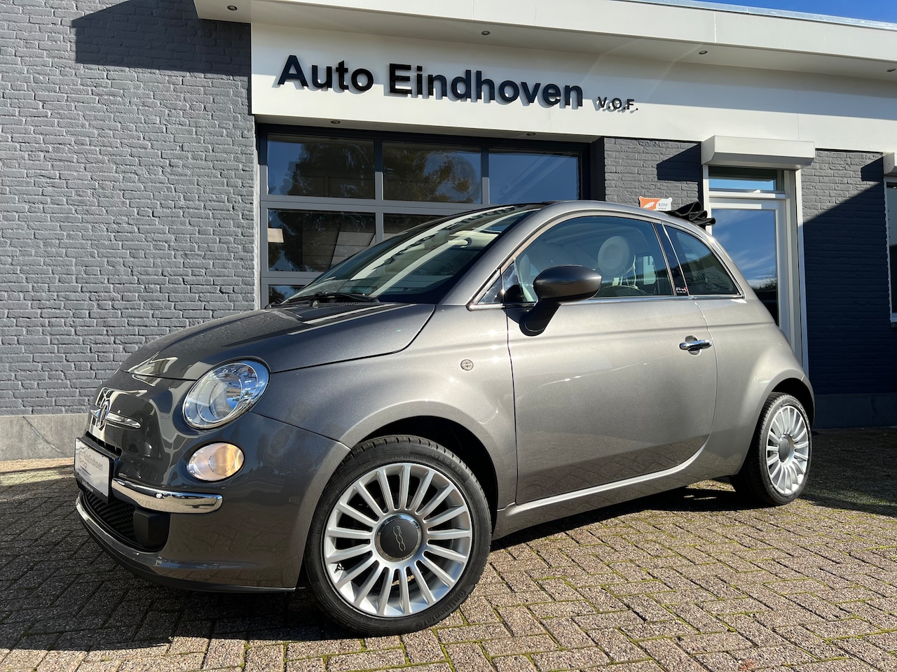 Fiat 500 C - 1.2 Lounge Airco,Lmv,Leder,Nieuwstaat Orig NL €9995,- - AutoWereld.nl