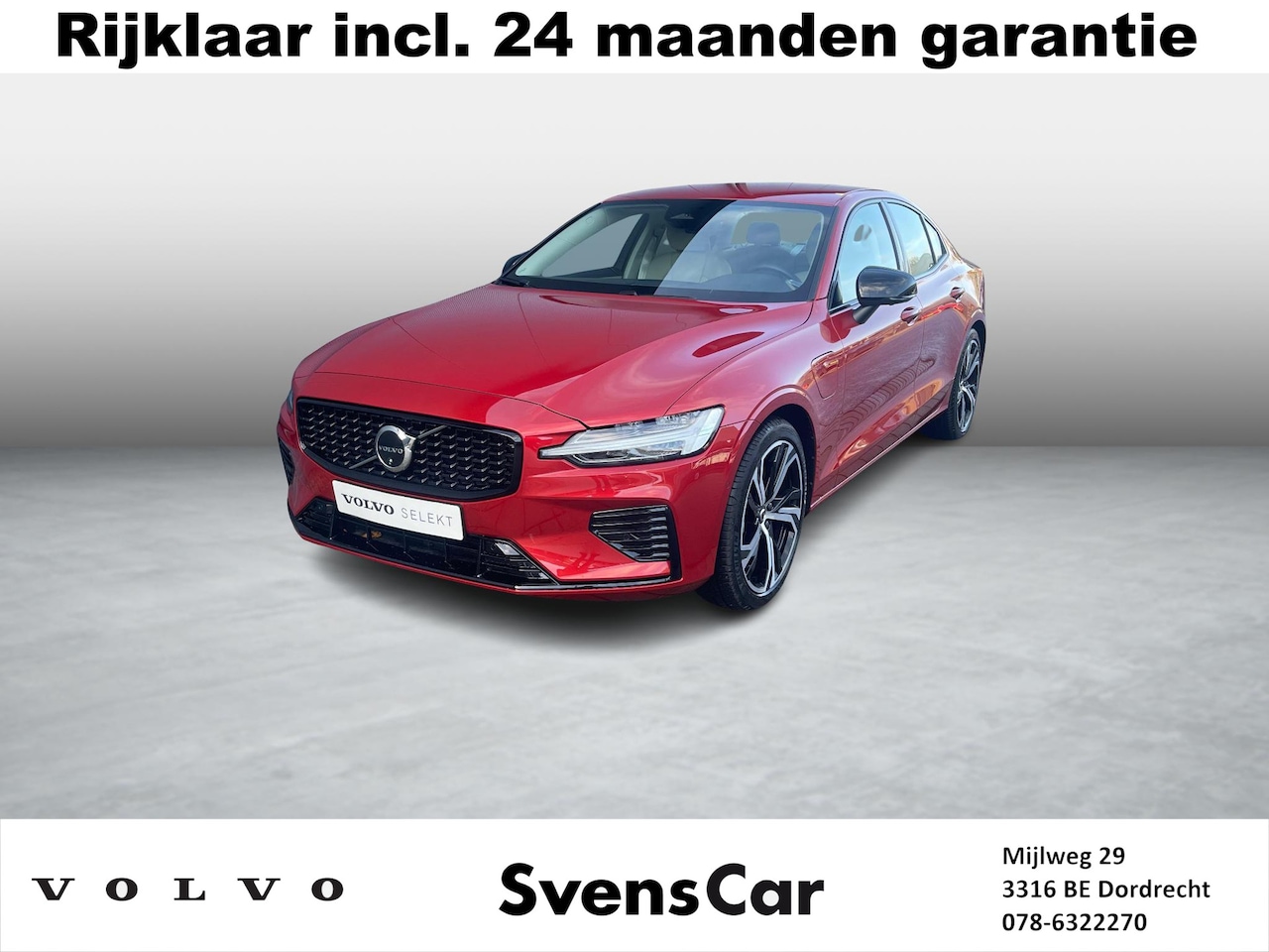 Volvo S60 - 2.0 Recharge T6 AWD Plus Dark | Lederen bekleding | Stoelverwarming | 360 graden camera | - AutoWereld.nl