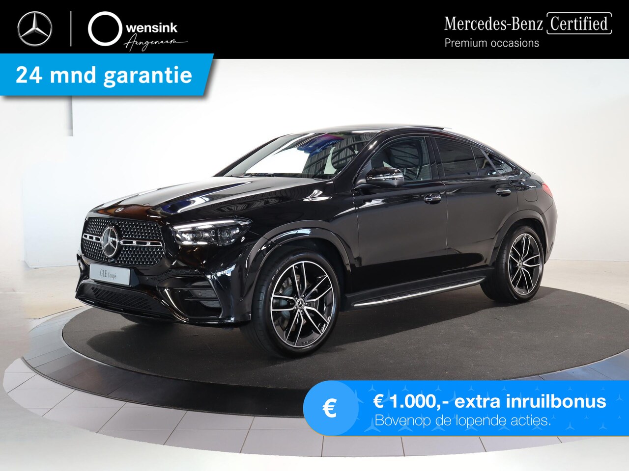 Mercedes-Benz GLE-Klasse Coupé - 400 e 4MATIC AMG Line Premium | Rij-Assist | Luchtvering | Pano | Burmester | Trekhaak | M - AutoWereld.nl