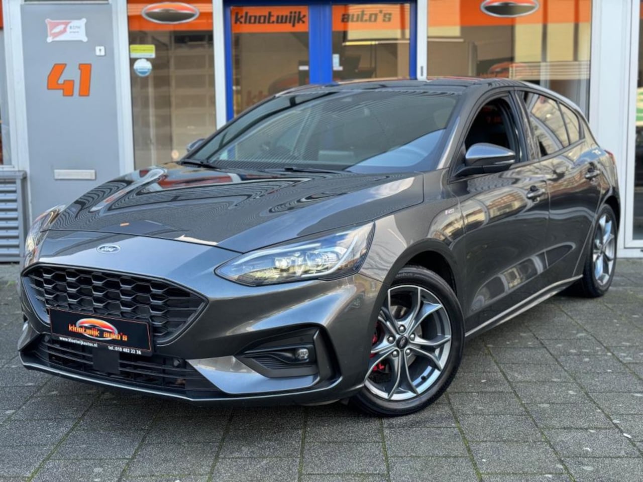 Ford Focus - 1.0 EcoBoost Hybrid ST Line X Virtual Cockpit Navi Keyless Full LED Dealer Onderh. - AutoWereld.nl