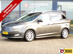 Ford Grand C-Max - 1.0 Titanium 7-Persoons, Trekhaak / Navigatie / Parkeersensoren / Stoel + stuurverwarming