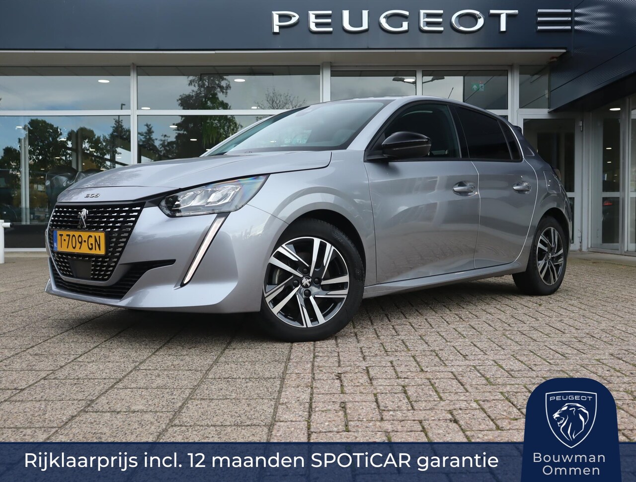 Peugeot 208 - Allure Pack PureTech 100pk EAT8 automaat, Rijklaarprijs, Navigatie Adaptieve cruise contro - AutoWereld.nl