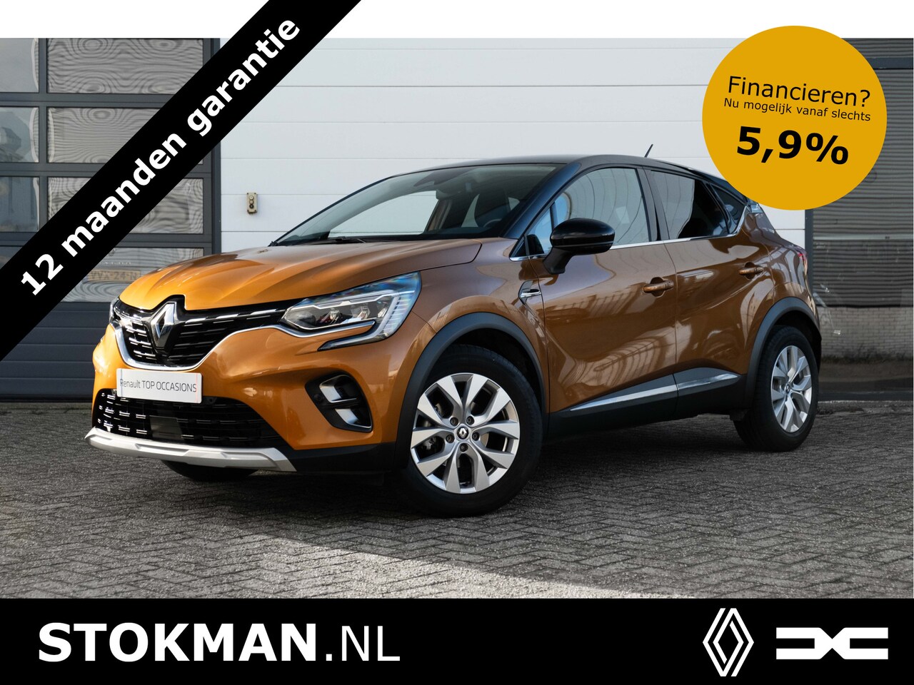 Renault Captur - 1.3 TCe 140 PK Intens | Camera achter | LM Velgen | | incl. Bovag rijklaarpakket met 12 ma - AutoWereld.nl