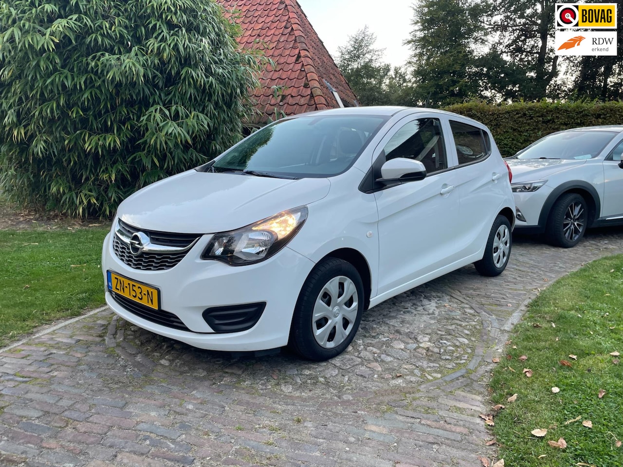 Opel Karl - 1.0 ecoFLEX 120 Jaar Edition- NL auto- 1 eigenaar -Airco- - AutoWereld.nl