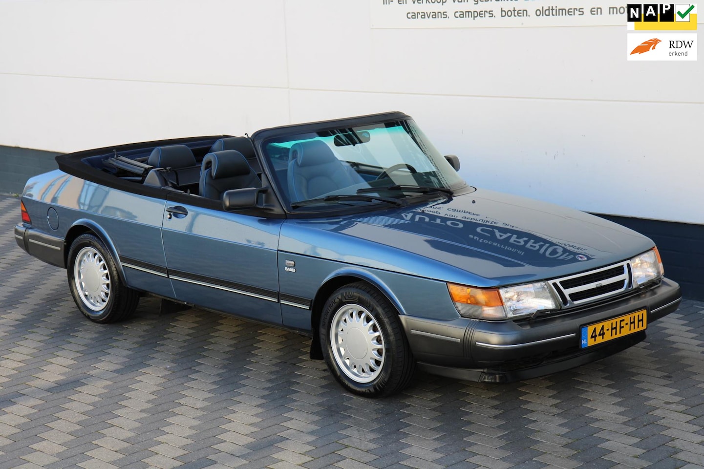 Saab 900 Cabrio - 2.0 S 16V mooier niet te vinden kijk maar !! - AutoWereld.nl