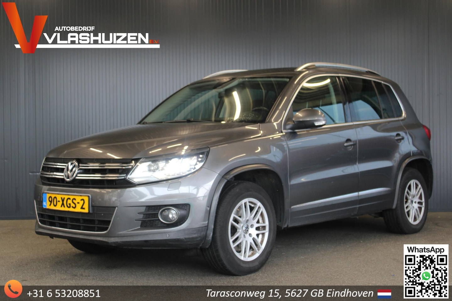 Volkswagen Tiguan - 2.0 TDI Sport&Style 4Motion | Cruise | Climate | Pano | Navi | PDC | - AutoWereld.nl