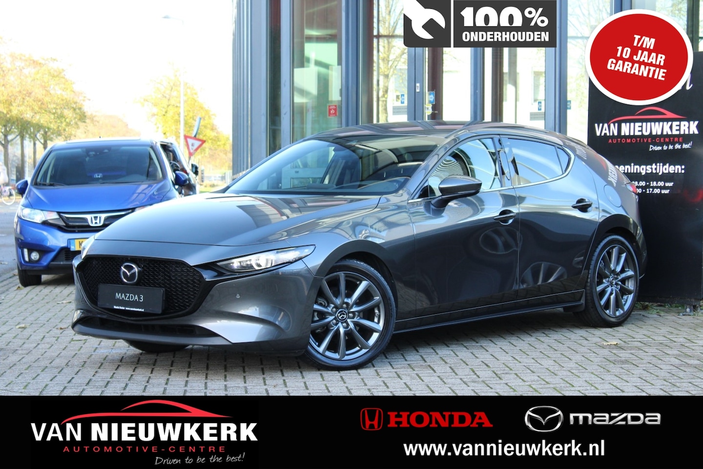 Mazda 3 Sport - e-Skyactiv-G M-Hybrid 150pk Automaat Sportive BOSE 360view Carplay - AutoWereld.nl