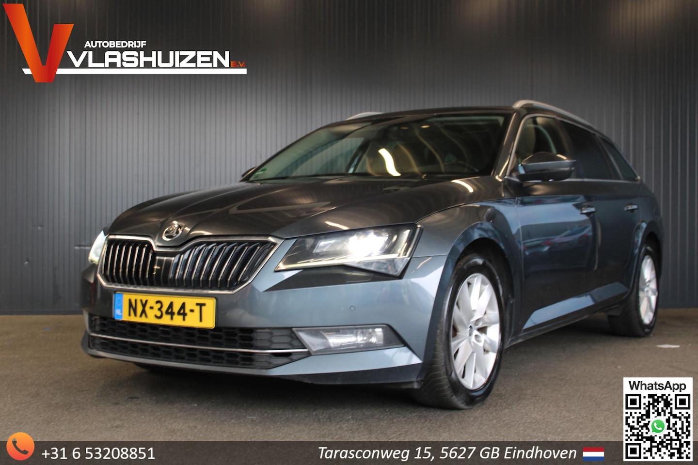 Skoda Superb Combi - 1.6 TDI Ambition Business | € 7.200,- NETTO! | Euro 6 | Pano | Climate | Navi | APK 05-202 - AutoWereld.nl